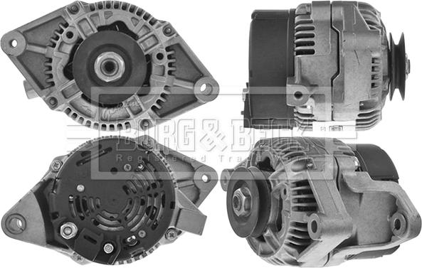 Borg & Beck BBA2253 - Генератор autospares.lv