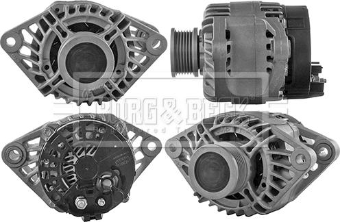 Borg & Beck BBA2239 - Генератор autospares.lv