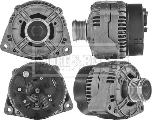 Borg & Beck BBA2776 - Генератор autospares.lv