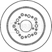 BENDIX 520368 - Тормозной диск autospares.lv
