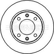 Lucas Electrical 6025814 - Тормозной диск autospares.lv