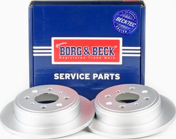 Borg & Beck BBD4933 - Тормозной диск autospares.lv