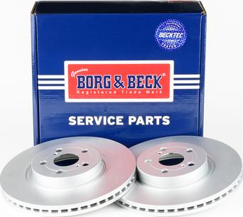 Borg & Beck BBD4459 - Тормозной диск autospares.lv