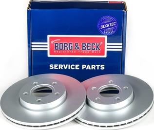 Borg & Beck BBD4451 - Тормозной диск autospares.lv