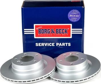 Borg & Beck BBD4467 - Тормозной диск autospares.lv