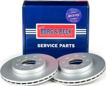 Borg & Beck BBD4406 - Тормозной диск autospares.lv