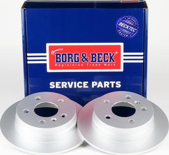 Borg & Beck BBD4487 - Тормозной диск autospares.lv