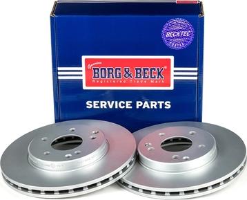 Borg & Beck BBD4470 - Тормозной диск autospares.lv