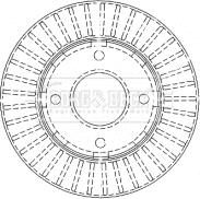 Borg & Beck BBD4477 - Тормозной диск autospares.lv