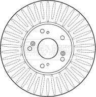 Borg & Beck BBD4593 - Тормозной диск autospares.lv