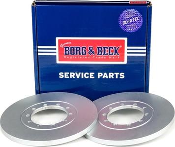 Borg & Beck BBD4566 - Тормозной диск autospares.lv