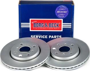 Borg & Beck BBD4534 - Тормозной диск autospares.lv