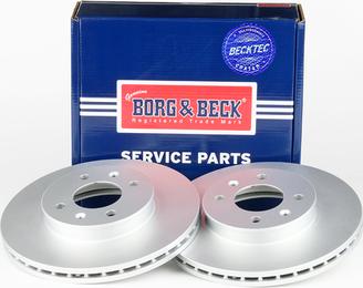 Borg & Beck BBD4579 - Тормозной диск autospares.lv