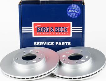 Borg & Beck BBD4693 - Тормозной диск autospares.lv