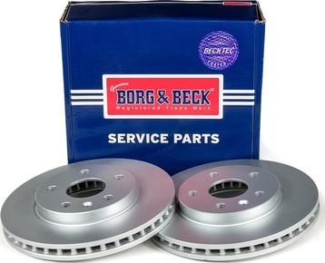 Borg & Beck BBD4641 - Тормозной диск autospares.lv