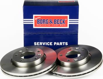 Borg & Beck BBD4652 - Тормозной диск autospares.lv