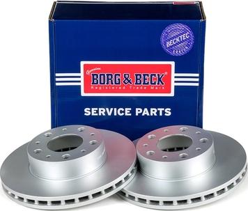 Borg & Beck BBD4608 - Тормозной диск autospares.lv