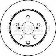 Borg & Beck BBD4603 - Тормозной диск autospares.lv