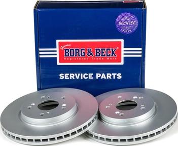 Borg & Beck BBD4639 - Тормозной диск autospares.lv