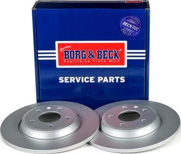 Borg & Beck BBD4635 - Тормозной диск autospares.lv