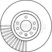 Borg & Beck BBD4631 - Тормозной диск autospares.lv