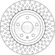 Borg & Beck BBD4626 - Тормозной диск autospares.lv