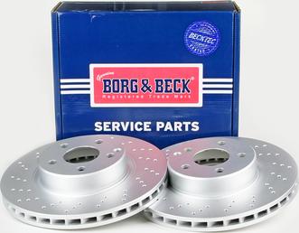 Borg & Beck BBD4678 - Тормозной диск autospares.lv