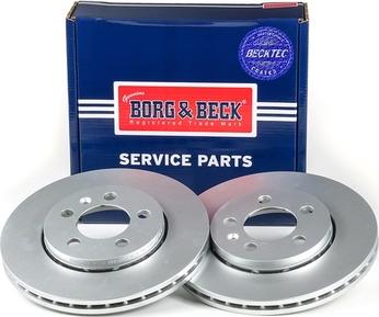 Borg & Beck BBD4064 - Тормозной диск autospares.lv
