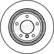 Borg & Beck BBD4068 - Тормозной диск autospares.lv