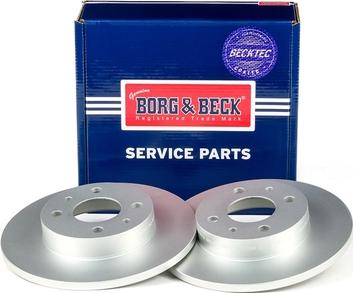 Borg & Beck BBD4001 - Тормозной диск autospares.lv