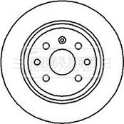 BOSCH 0 986 478 504 - Тормозной диск autospares.lv