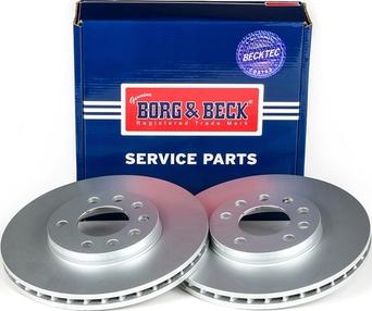 Borg & Beck BBD4074 - Тормозной диск autospares.lv