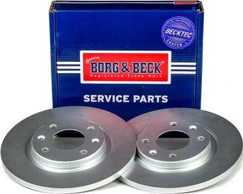 Borg & Beck BBD4078 - Тормозной диск autospares.lv