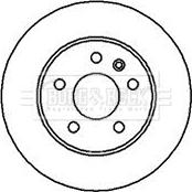 CAR DF 2797 - Тормозной диск autospares.lv