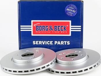 Borg & Beck BBD4141 - Тормозной диск autospares.lv