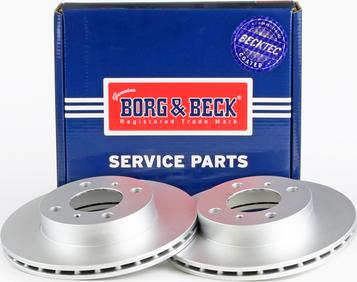 Borg & Beck BBD4155 - Тормозной диск autospares.lv