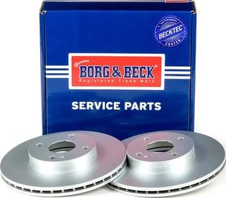 Borg & Beck BBD4153 - Тормозной диск autospares.lv