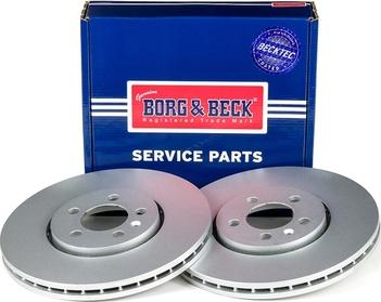 Borg & Beck BBD4105 - Тормозной диск autospares.lv