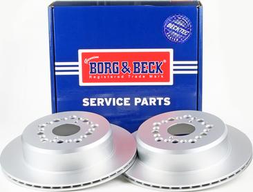 Borg & Beck BBD4101 - Тормозной диск autospares.lv