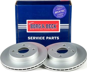 Borg & Beck BBD4173 - Тормозной диск autospares.lv