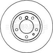 Borg & Beck BBD4894 - Тормозной диск autospares.lv