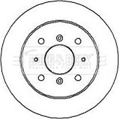 Borg & Beck BBD4892 - Тормозной диск autospares.lv