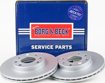 Borg & Beck BBD4858 - Тормозной диск autospares.lv