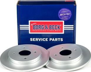 Borg & Beck BBD4869 - Тормозной диск autospares.lv