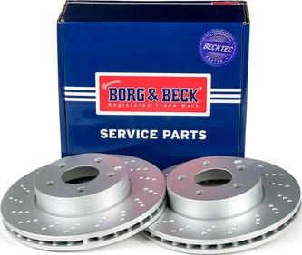 Borg & Beck BBD4800 - Тормозной диск autospares.lv