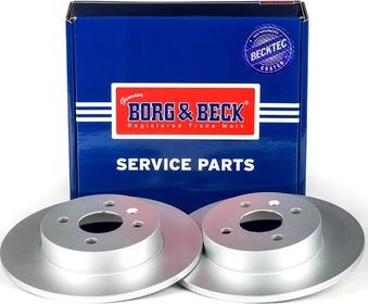 Borg & Beck BBD4394 - Тормозной диск autospares.lv