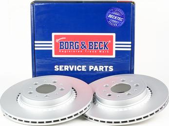 Borg & Beck BBD4390 - Тормозной диск autospares.lv