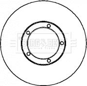 BRAKE FIT SDK7238 - Тормозной диск autospares.lv