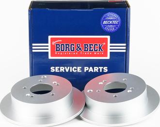 Borg & Beck BBD4366 - Тормозной диск autospares.lv