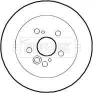 Borg & Beck BBD4363 - Тормозной диск autospares.lv